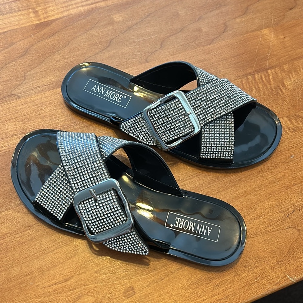 ANN MORE Jelly Sandals Size 6